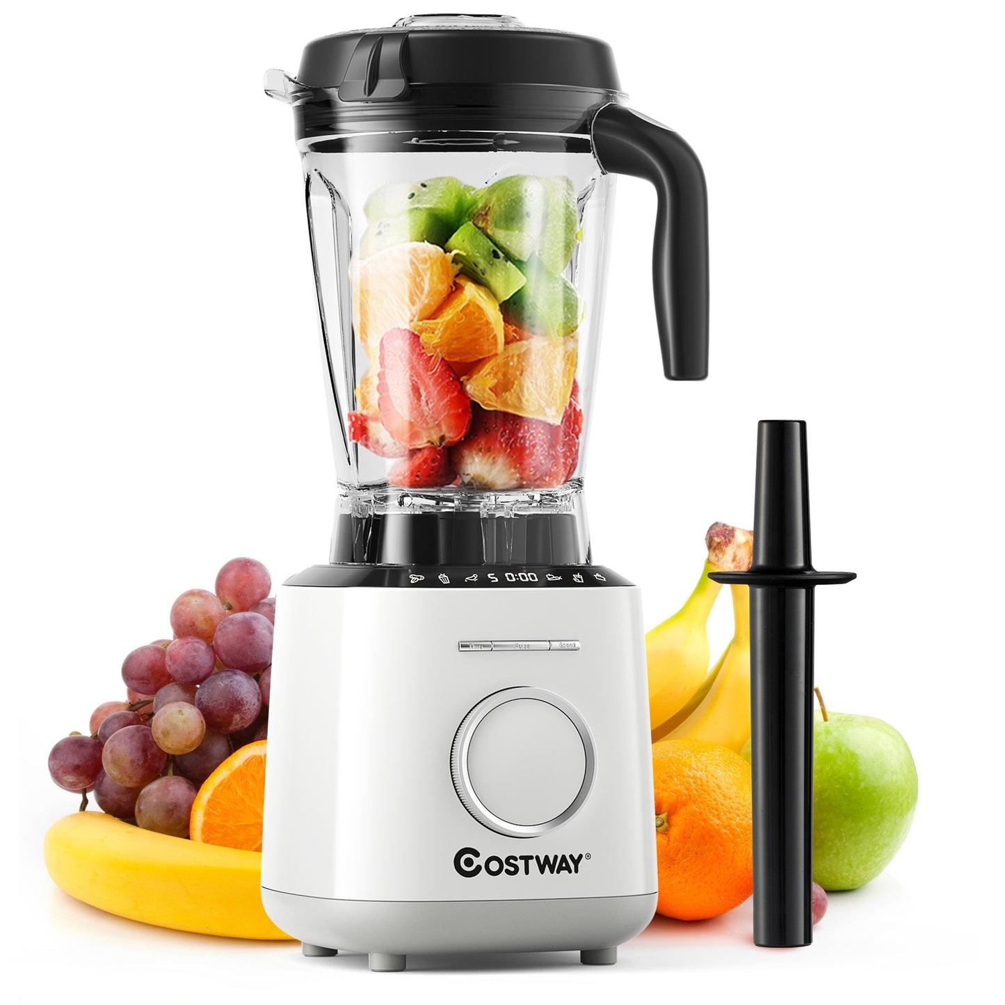 1500W High Performance Blender with 10 Speeds & 6 Pre-Set Programs for Smoothies & More