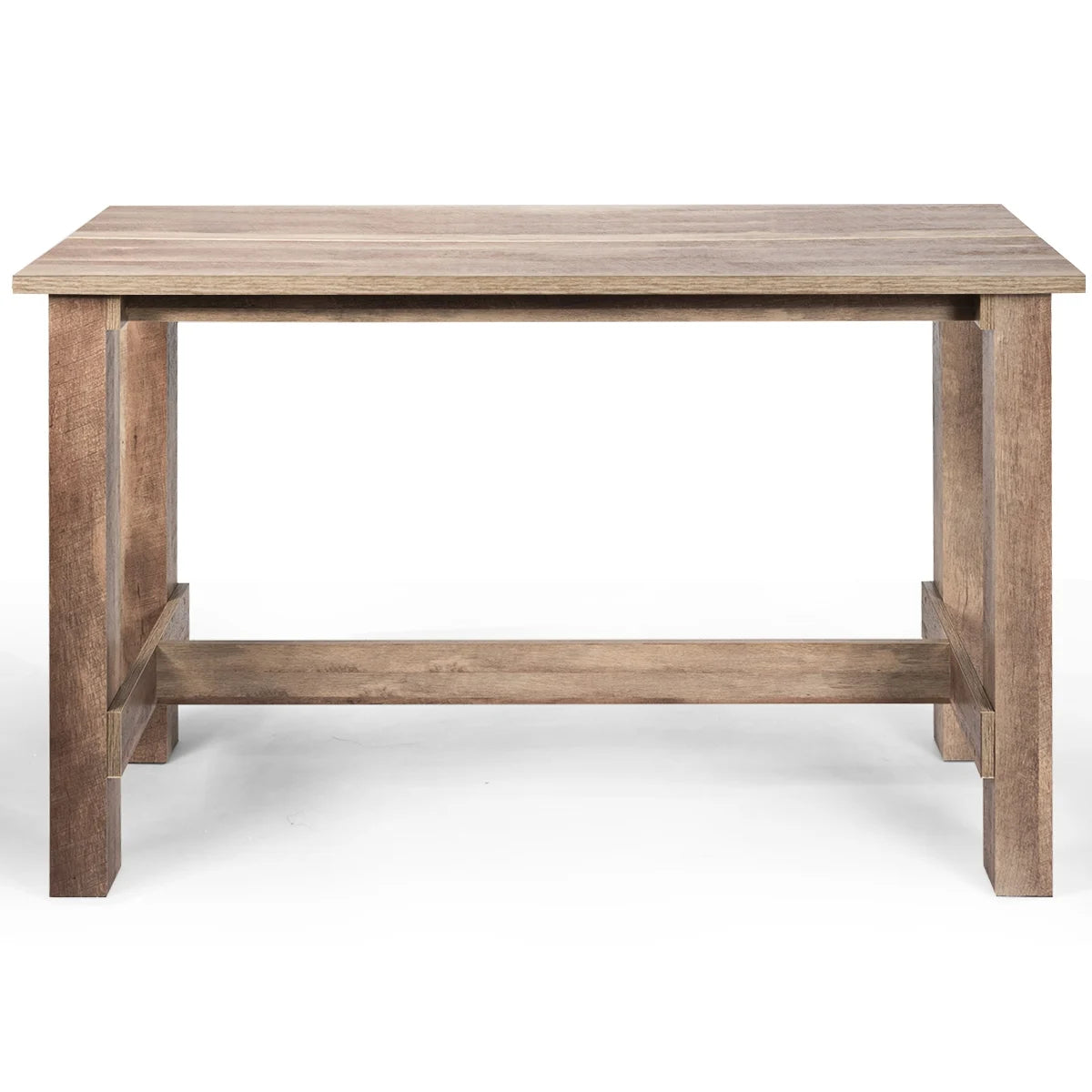 Counter Height Wood Dining Table with Spacious Top for Kitchen Home Office or Bar
