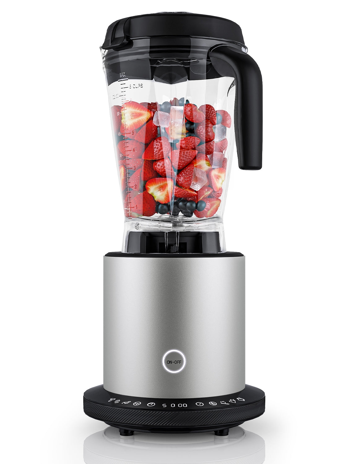 1500W High Power Blender with 10 Speed Control for Smoothies & More
