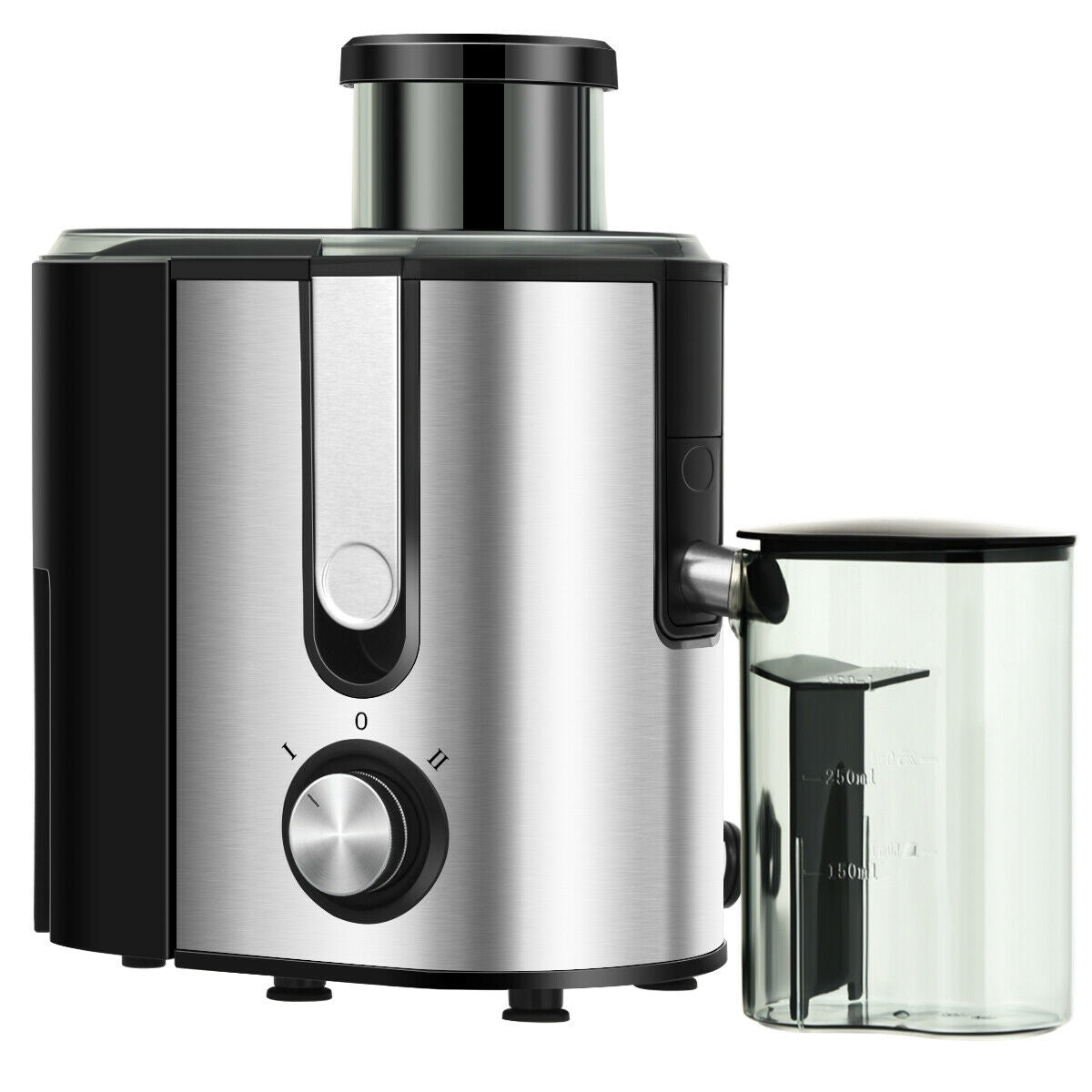 Dual Speed Centrifugal Juicer Extractor with Wide Feed Chute & Safety Features