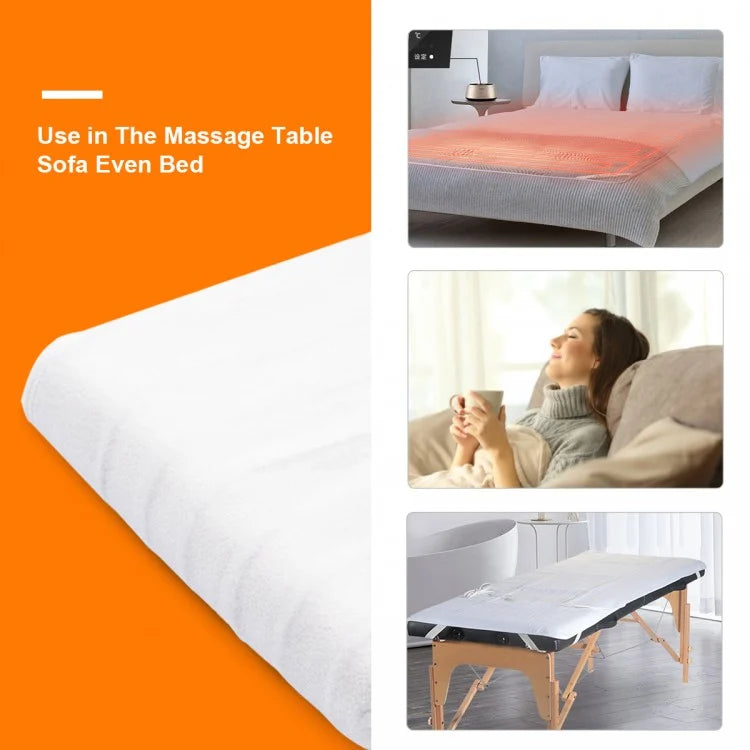 Digital Massage Table Warmer with Auto Overheat Protection and Adjustable Heat Settings