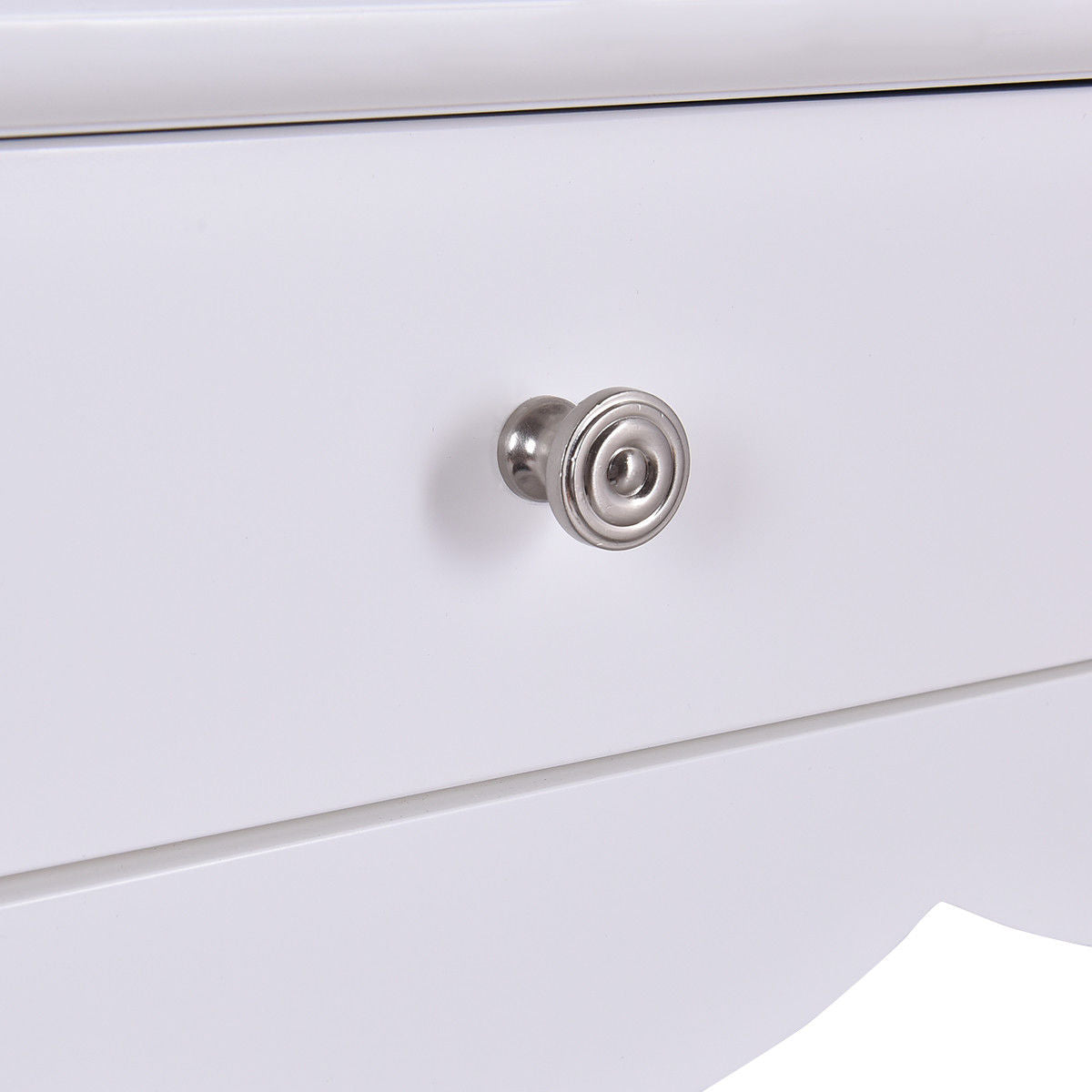 Elegant 3-Drawer Console Table for Entryway, Hallway, or Living Room – White Finish