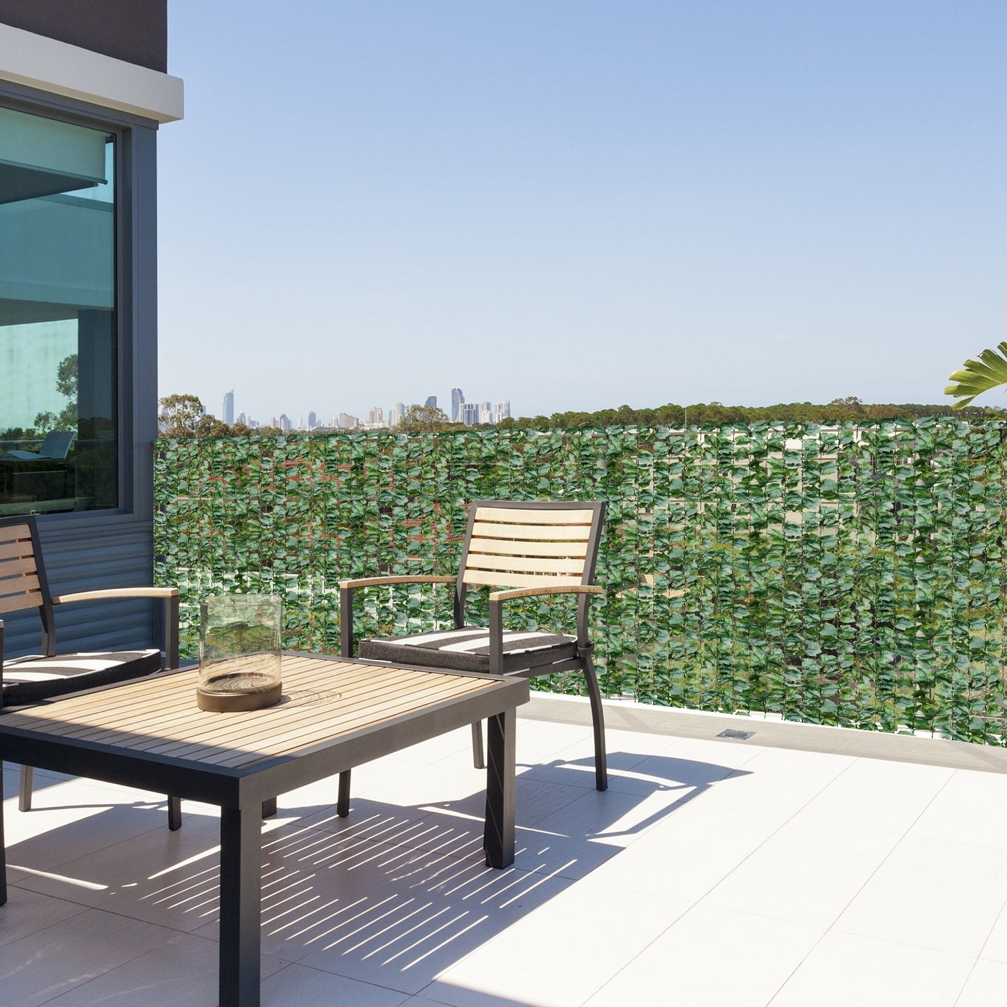 Faux Ivy Privacy Fence Screen – Realistic Greenery for Indoor & Outdoor Use