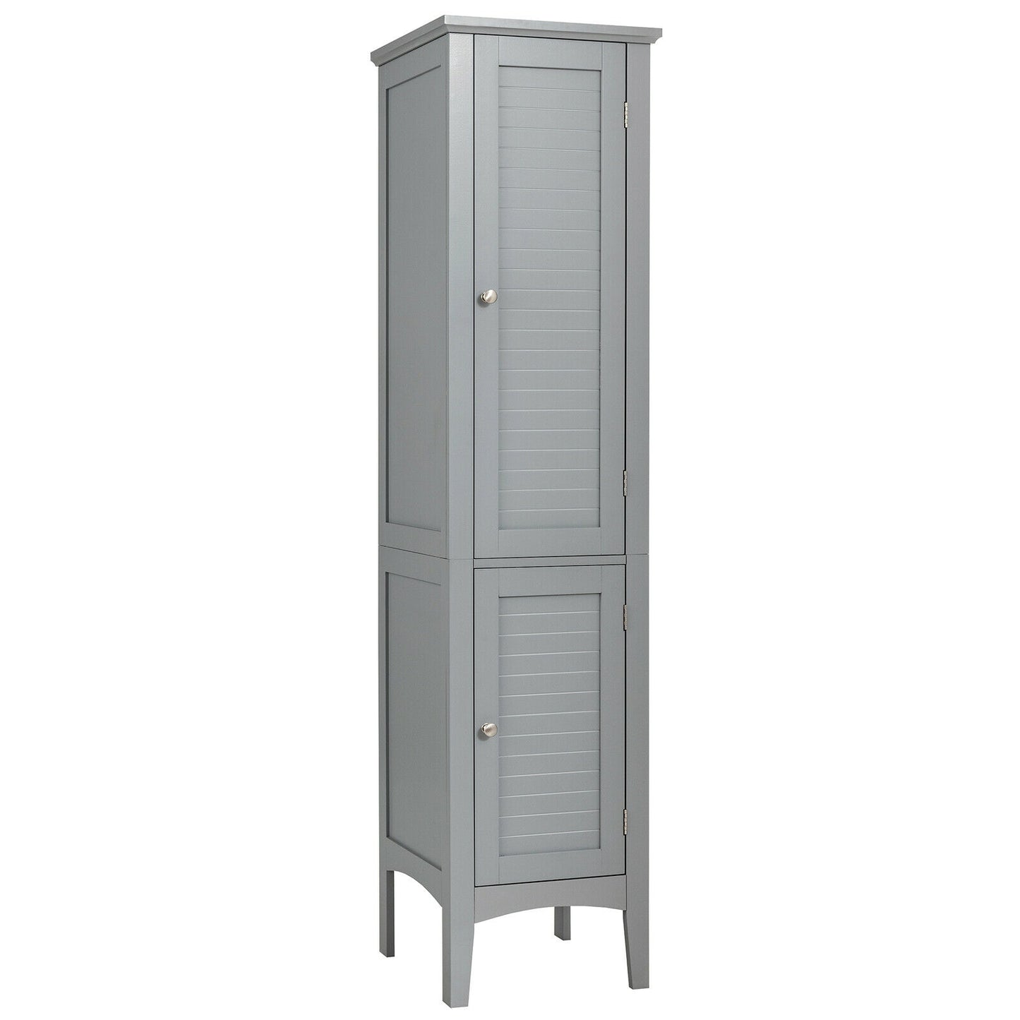 Multi Functional Freestanding Storage Cabinet for Bathroom, Kitchen, and Living Room