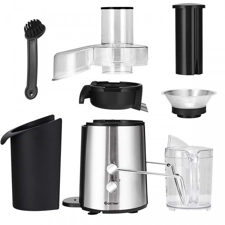 700W Dual Speed Electric Juice Extractor for Fresh Fruit & Vegetable Juicing