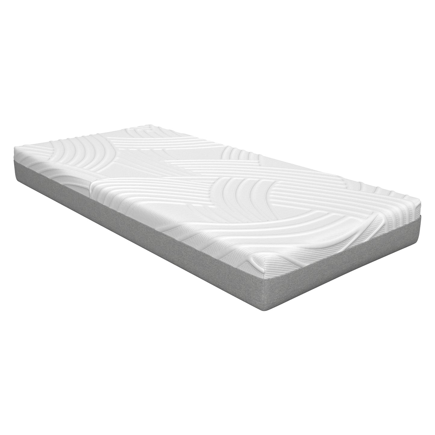 Twin XL Adjustable Bed Mattress with Gel Memory Foam & Convoluted Foam for Enhanced Comfort