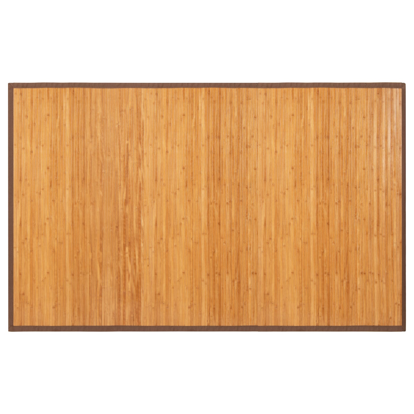 5 x 8 Feet Natural Bamboo Floor Mat with Non-Slip Backing – Perfect for Bedroom, Entryway & Living Room