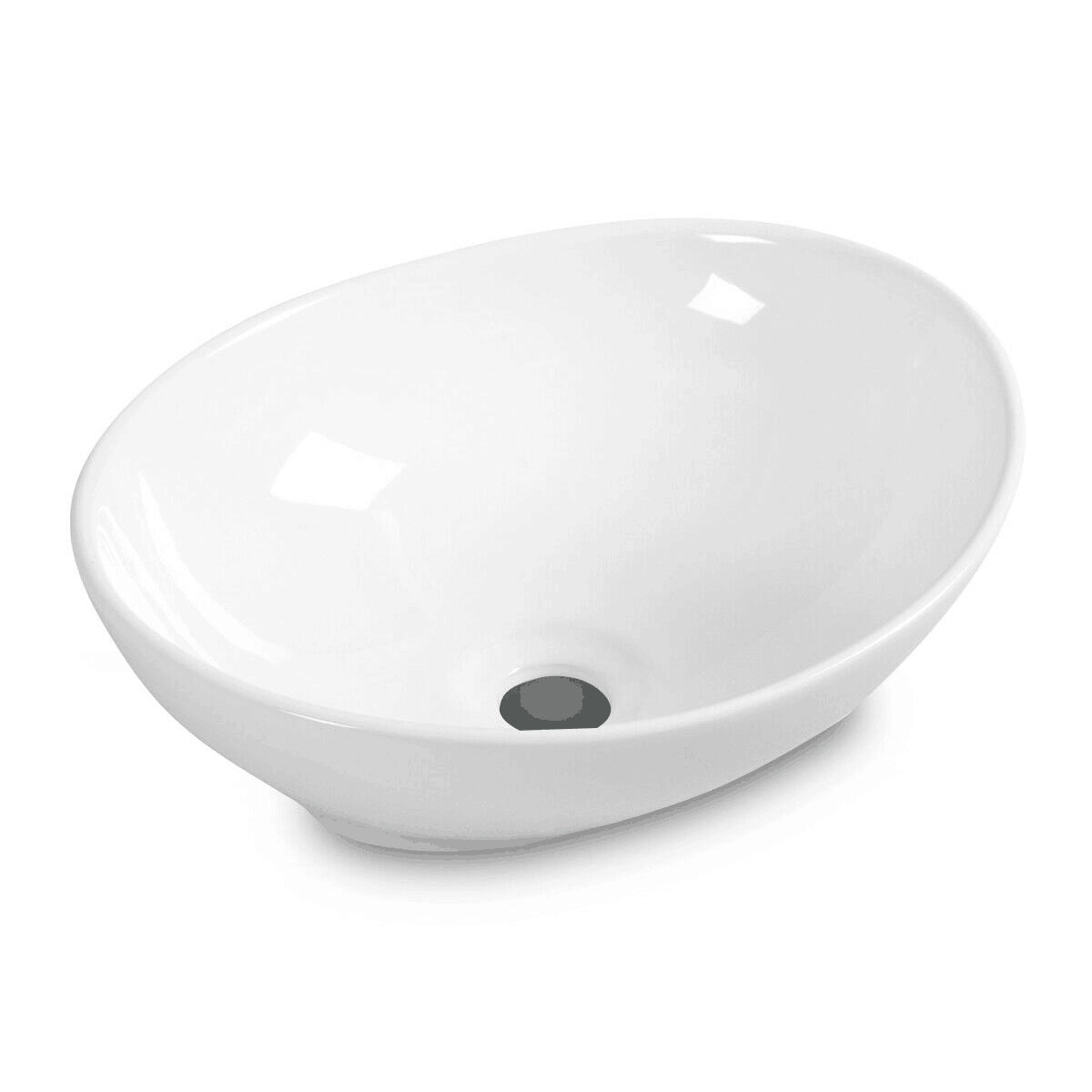 Premium Ceramic Oval Vessel Sink