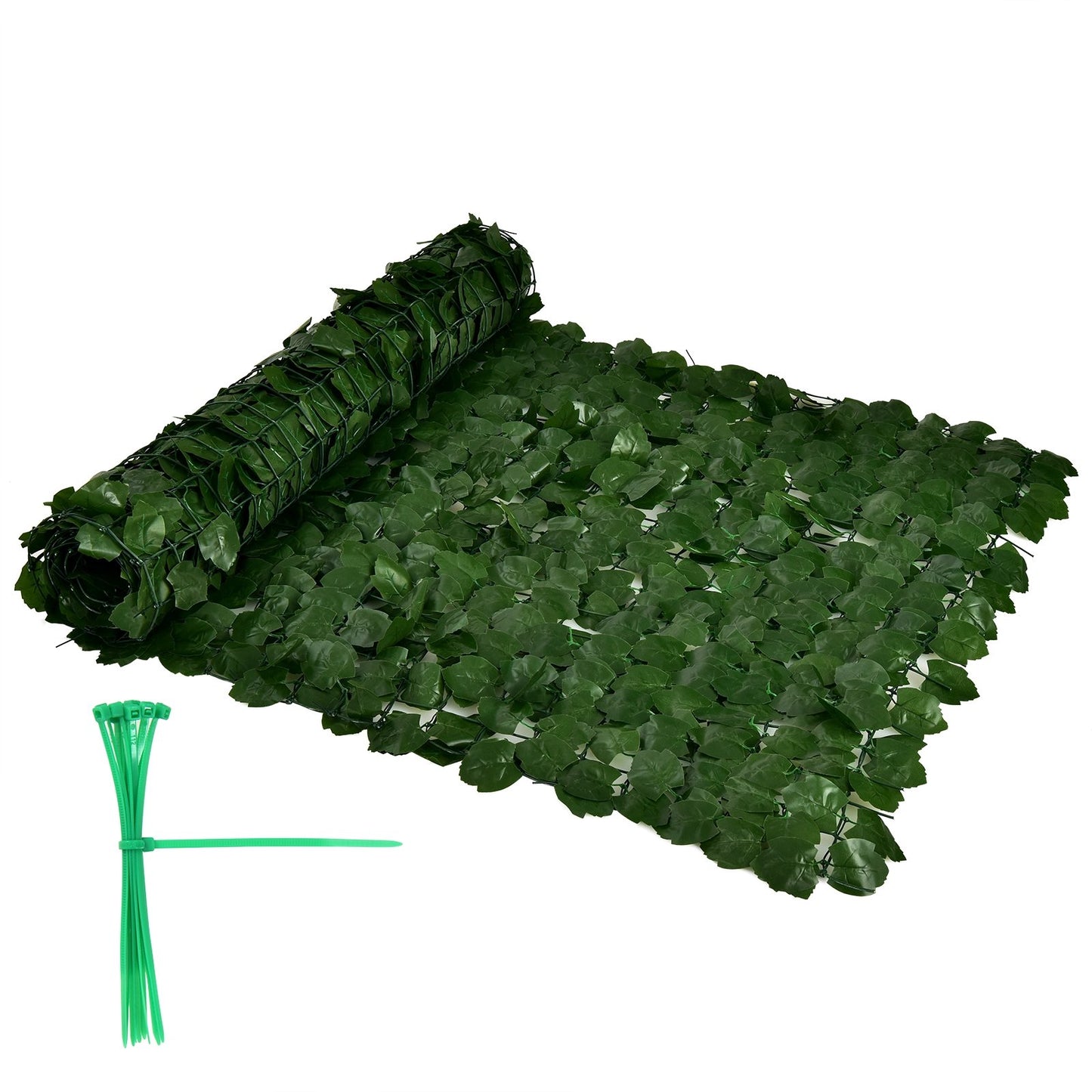 Realistic Maple Leaf Artificial Hedge – 118" x 39.4" Privacy & Decor Fence