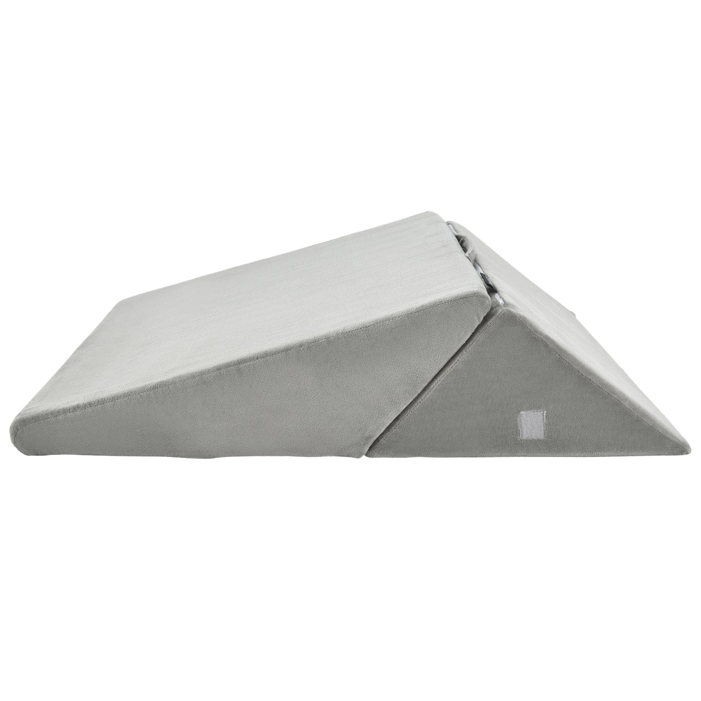 Adjustable Memory Foam Back Support Pillow for Reading and Sleeping – Grey