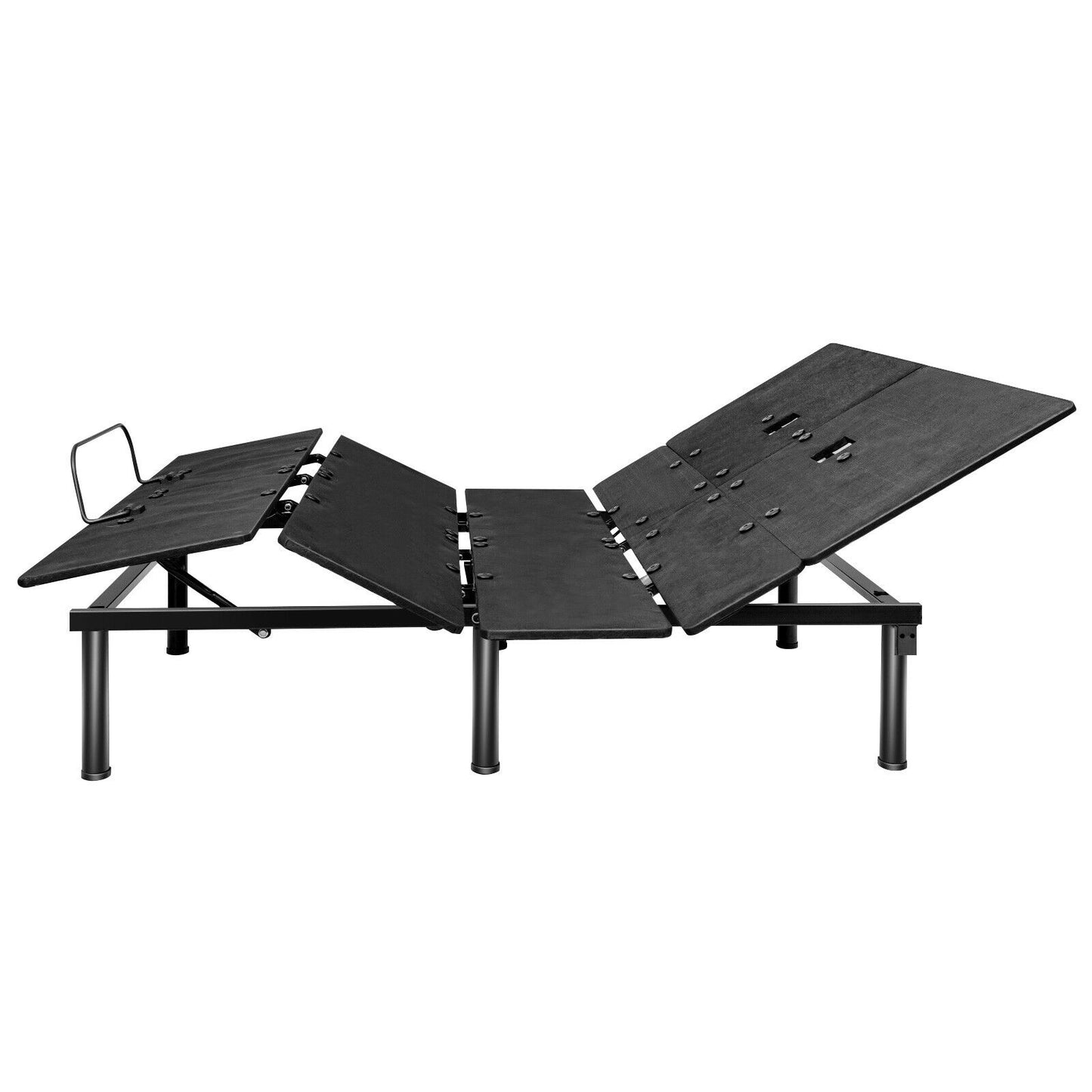 Ergonomic Adjustable Bed Base with Head and Foot Incline for Comfort - Queen Size