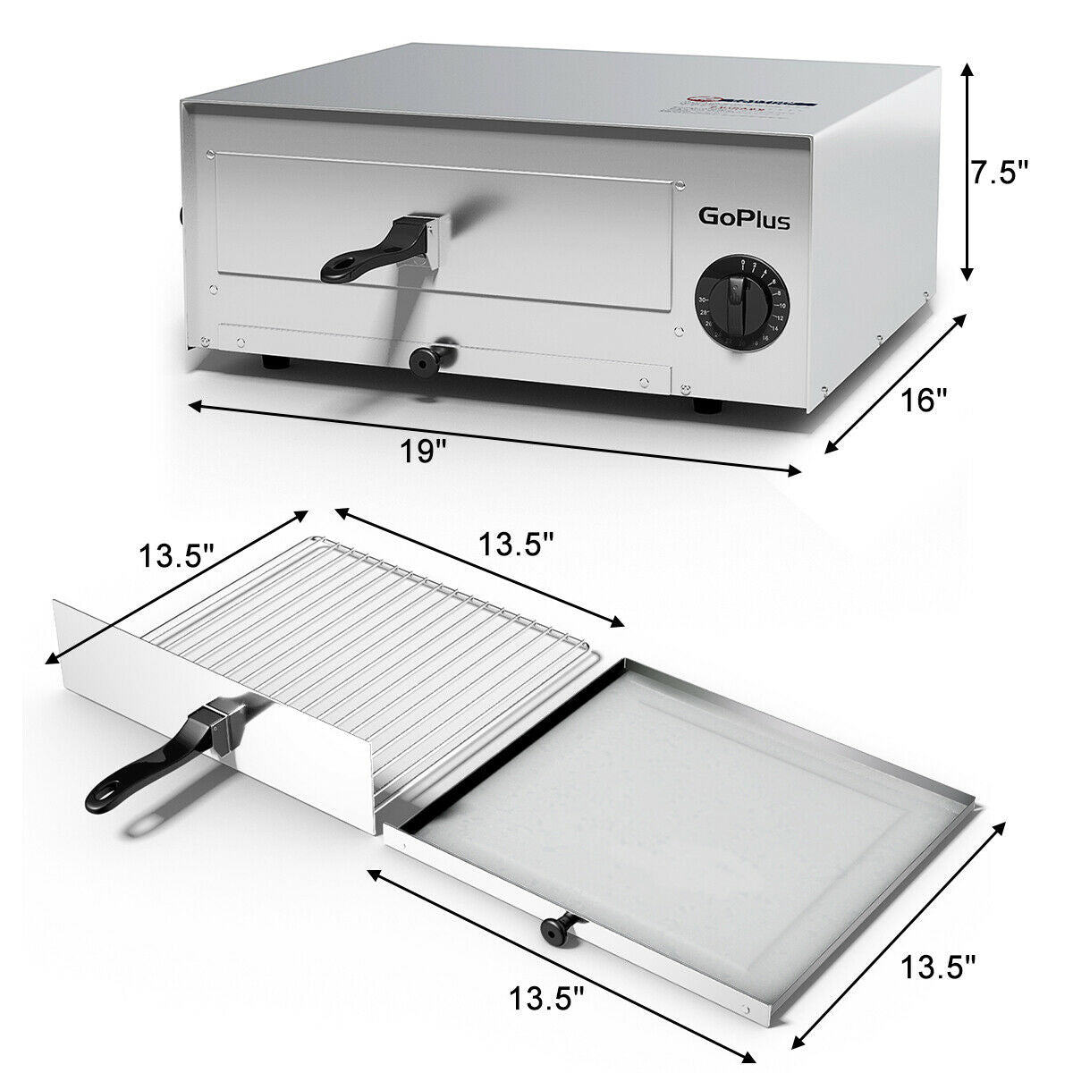 Stainless Steel Kitchen Pizza Oven – Perfect for Home & Professional Use