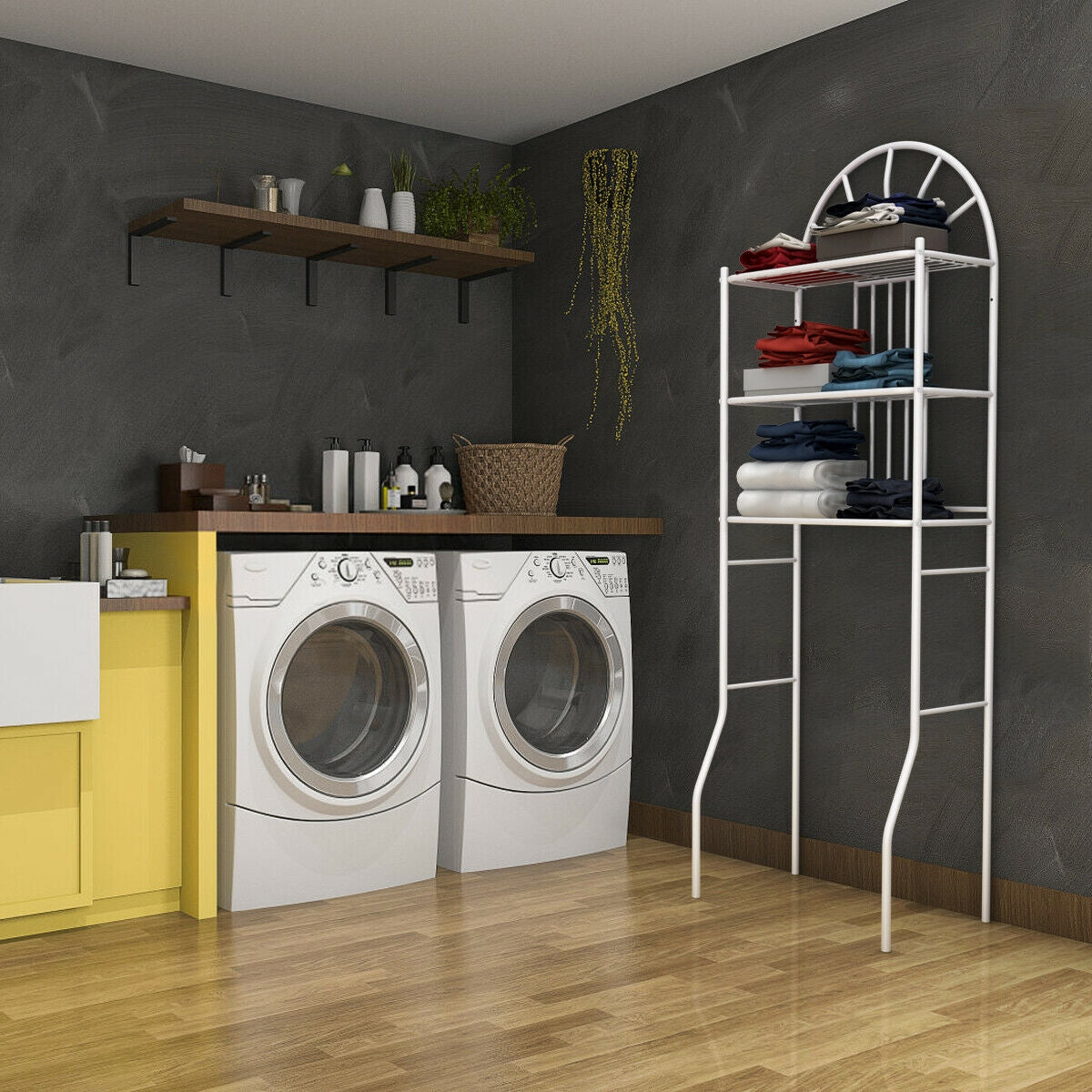 3 Tier Bathroom Towel Storage Rack