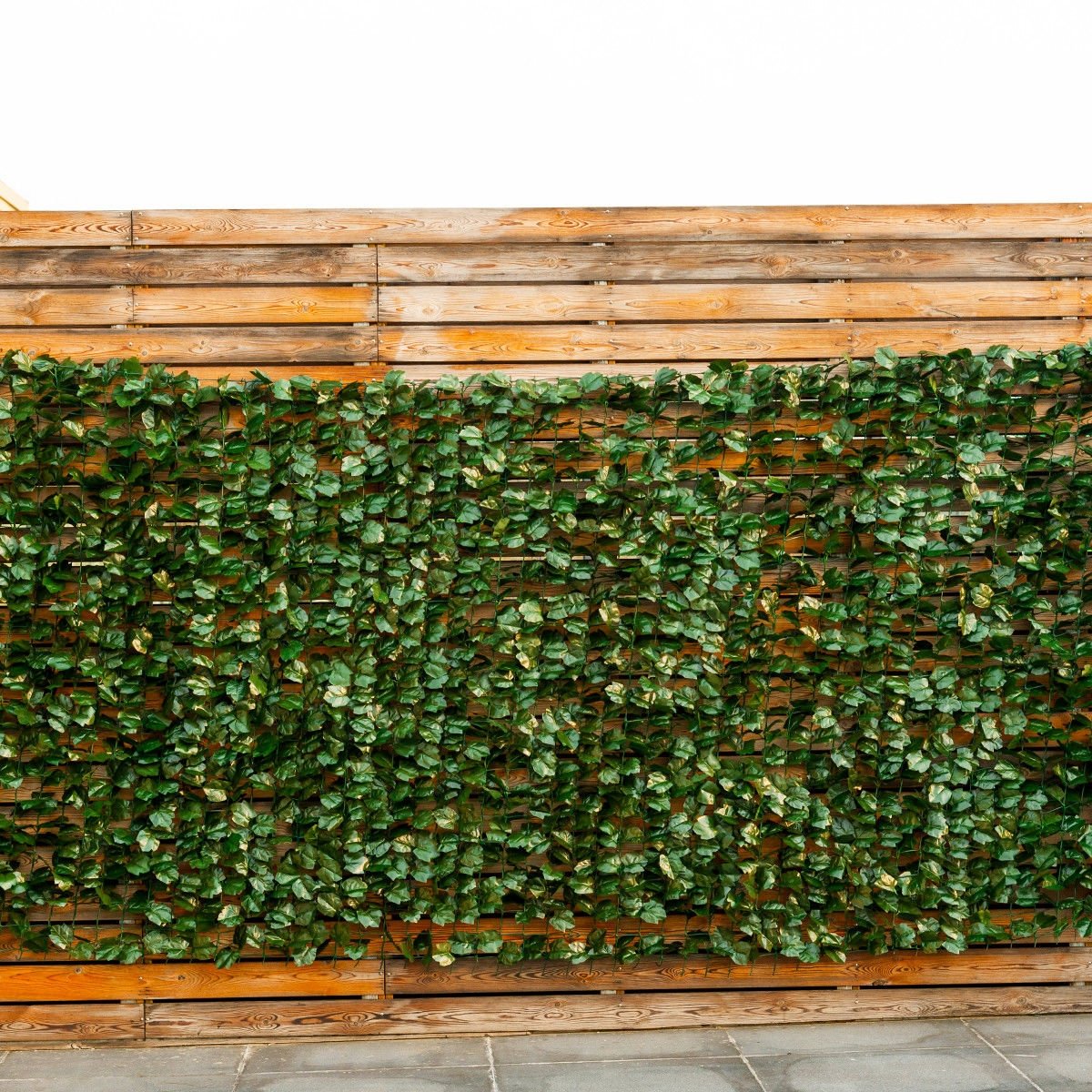 Faux Ivy Privacy Fence Screen – Realistic Greenery for Indoor & Outdoor Use