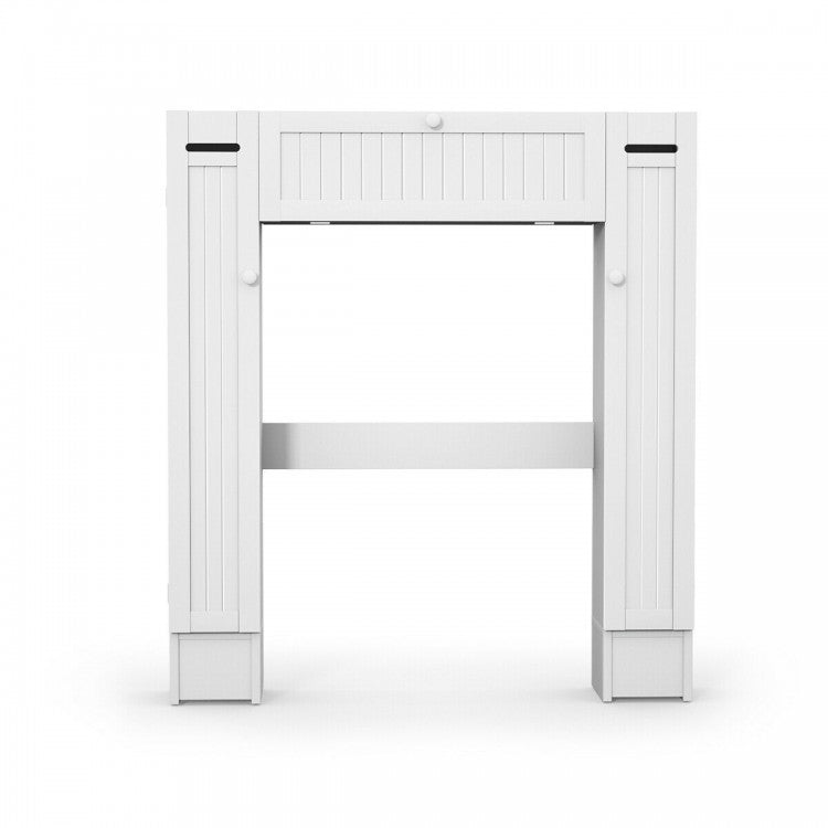 Over-the-Toilet Wooden Storage Cabinet
