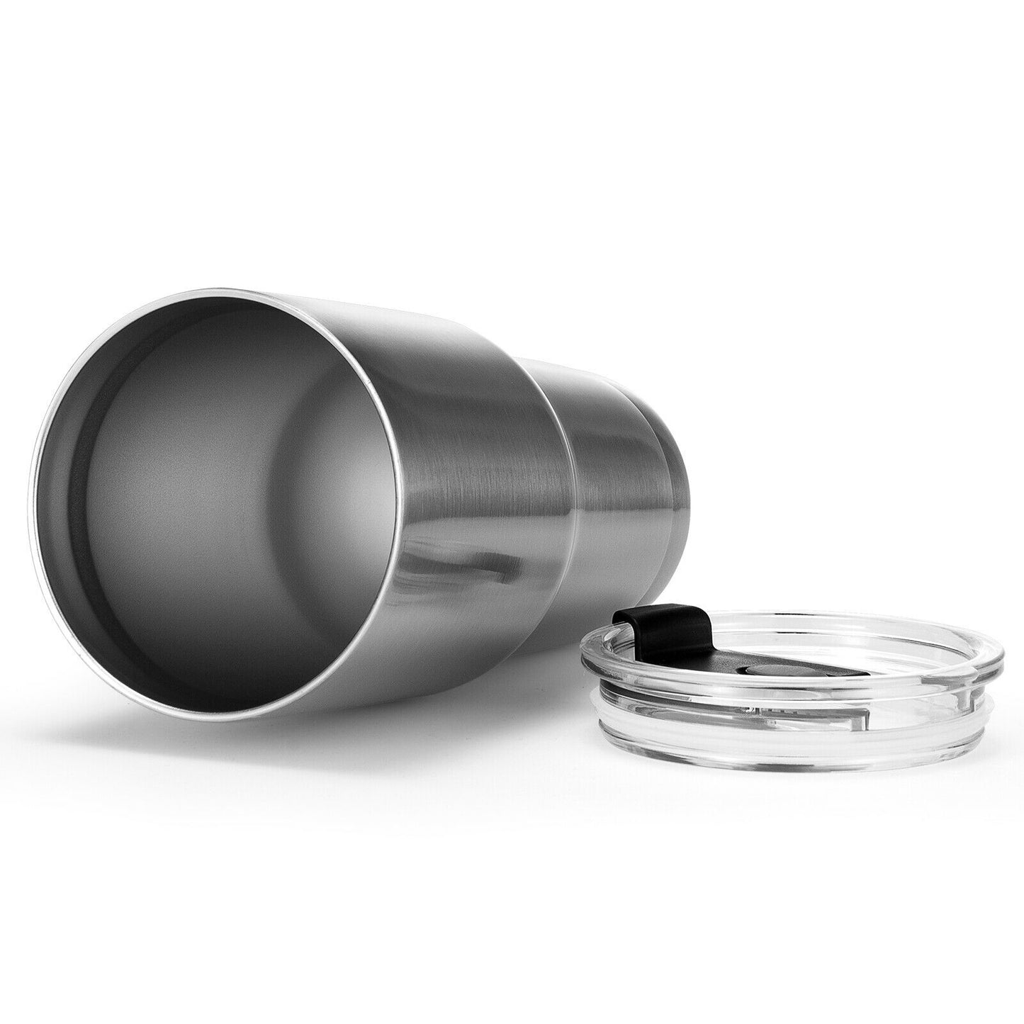 30oz Stainless Steel Tumbler – Double-Wall Insulated with Leak-Proof Lid