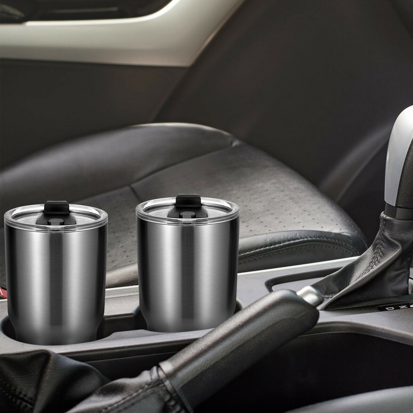 30oz Stainless Steel Tumbler – Double-Wall Insulated with Leak-Proof Lid