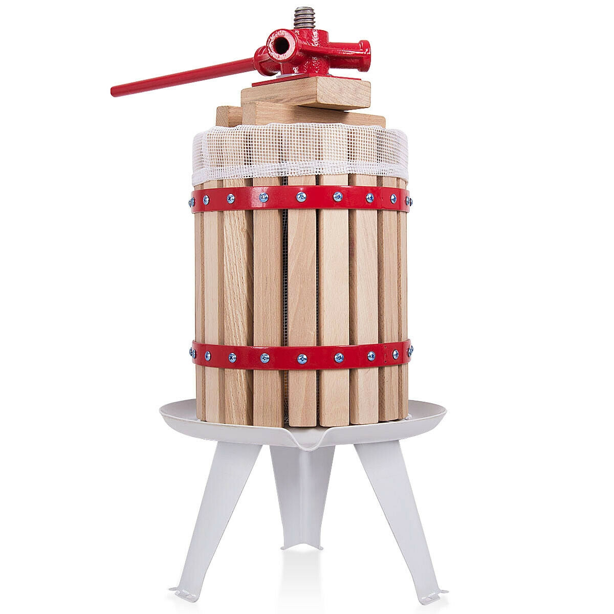 1.6 Gallon Fruit and Wine Press – Perfect for Cider and Juice Making