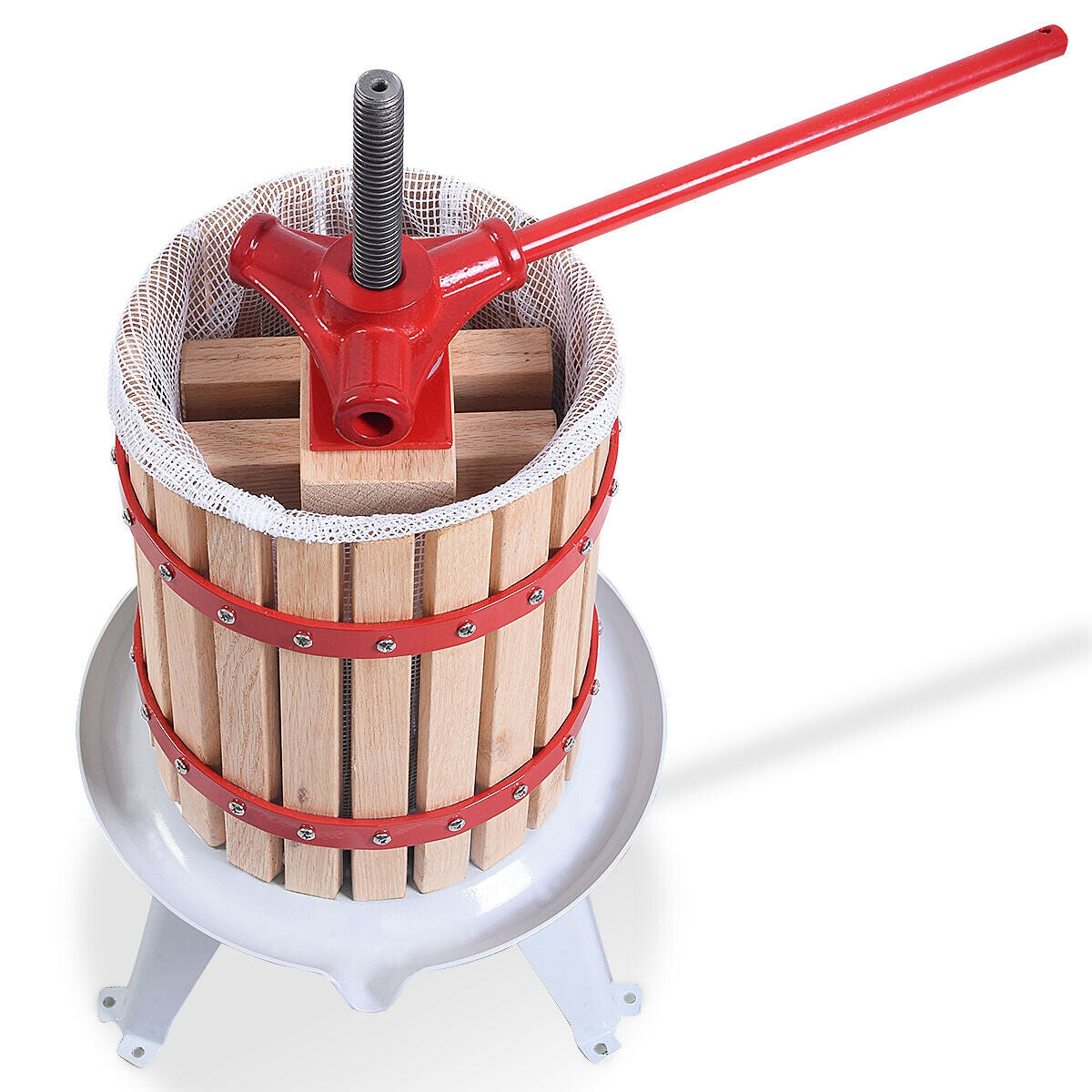 1.6 Gallon Fruit and Wine Press – Perfect for Cider and Juice Making