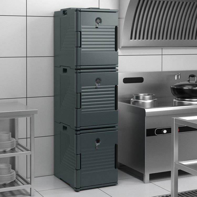 End Loading Insulated Food Carrier – Hot & Cold Storage