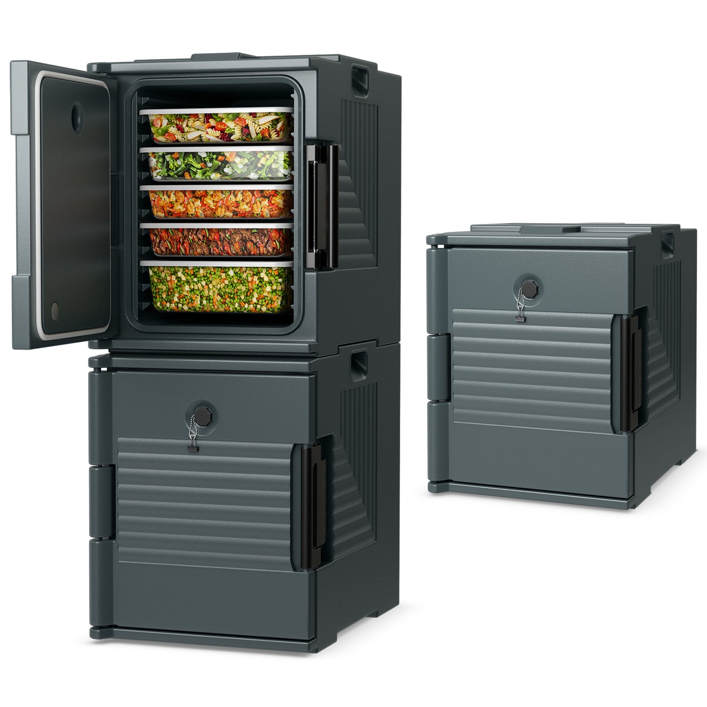 End Loading Insulated Food Carrier – Hot & Cold Storage