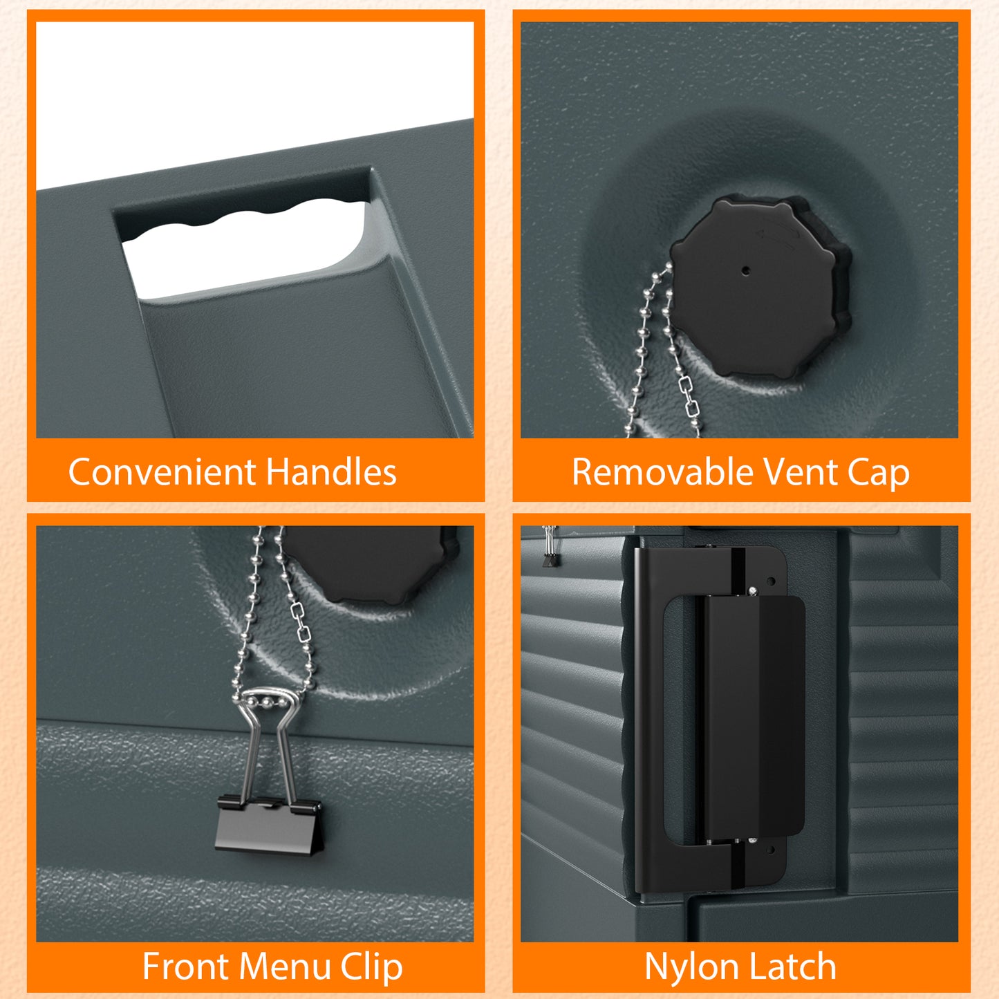 End Loading Insulated Food Carrier – Hot & Cold Storage
