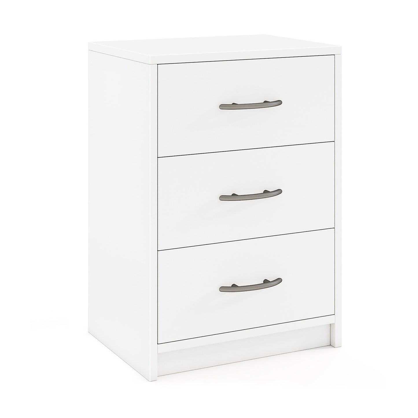 3-Drawer Nightstand with Storage for Bedroom and Living Room