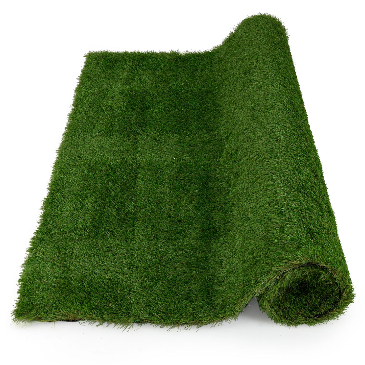 Premium Indoor/Outdoor Artificial Grass Mat with Drainage Holes for Easy Cleaning