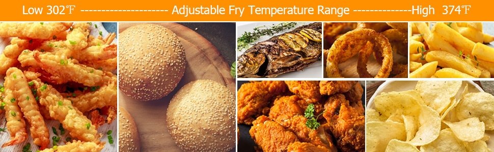 3.2 Quart Stainless Steel Electric Deep Fryer with Adjustable Timer for Perfect Frying