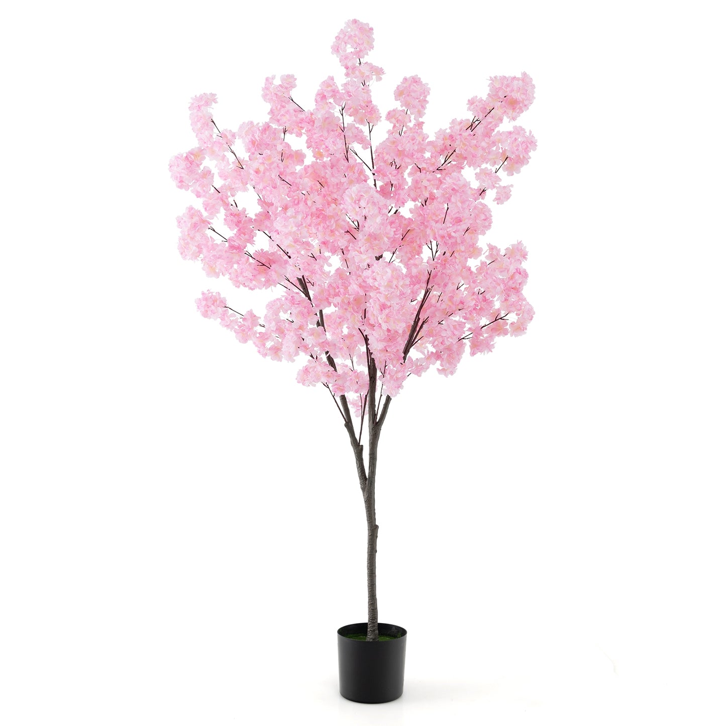 Exquisite 6.5 FT Pink Cherry Blossom Tree – 900 Lifelike Flowers for a Charming Decor