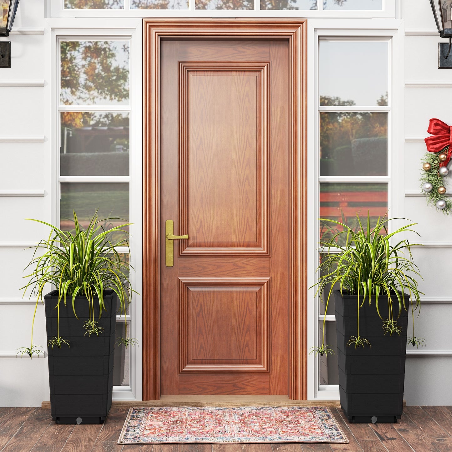 Stylish Modern Flower Planter for Porch, Lobby & Outdoor Spaces