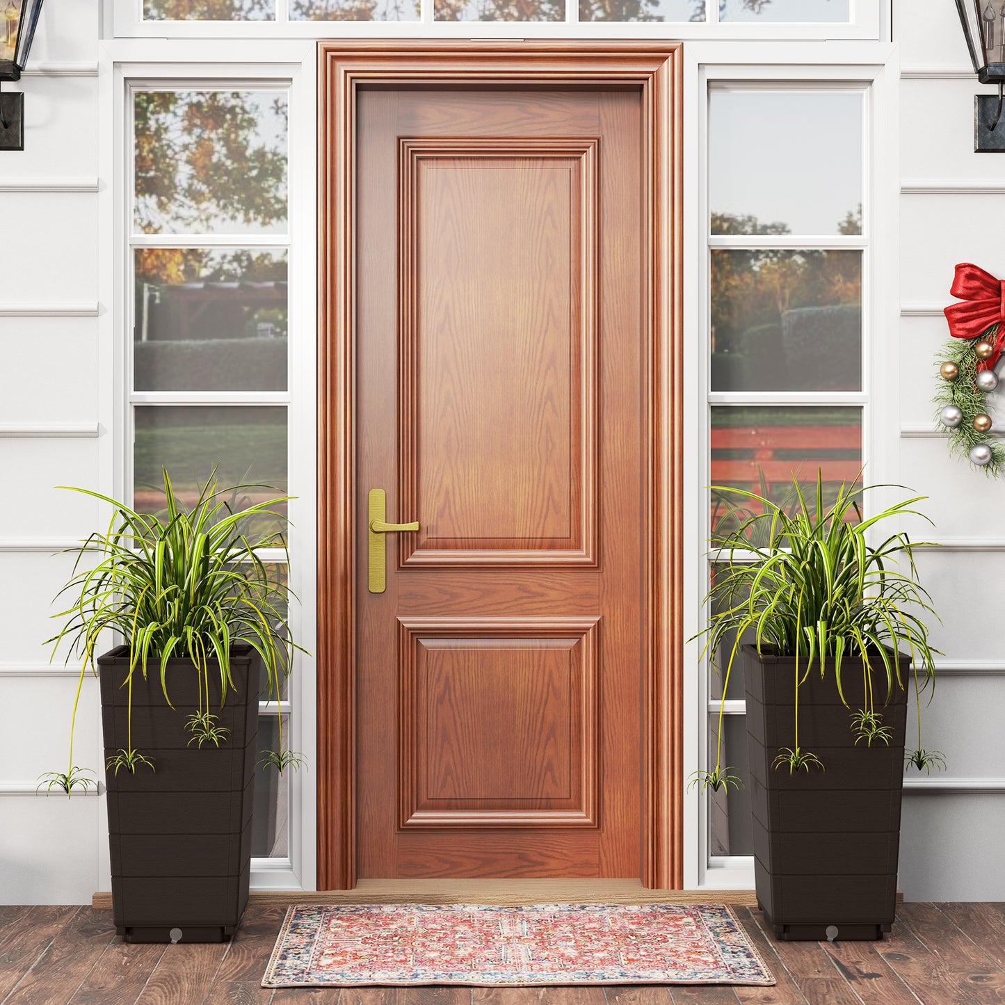 Stylish Modern Flower Planter for Porch, Lobby & Outdoor Spaces