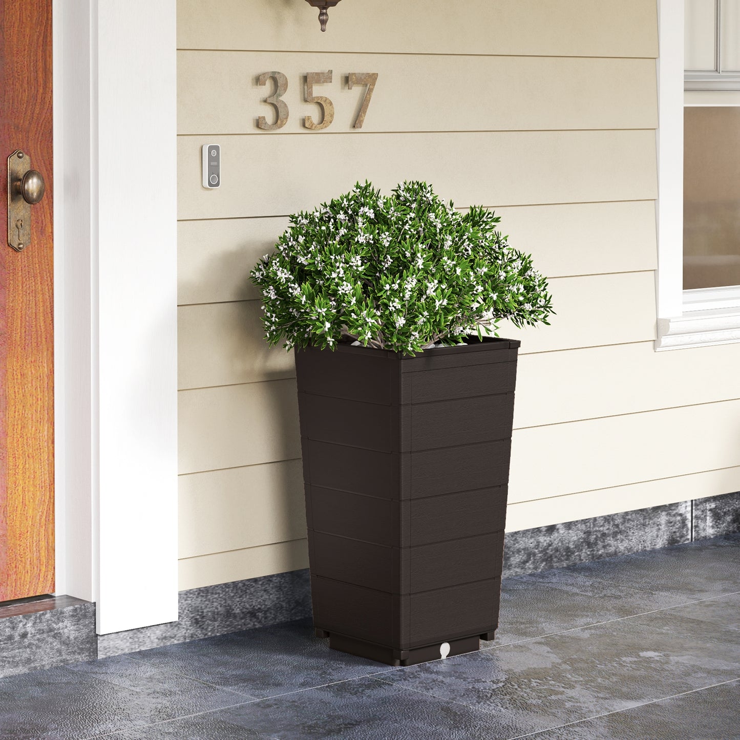 Stylish Modern Flower Planter for Porch, Lobby & Outdoor Spaces