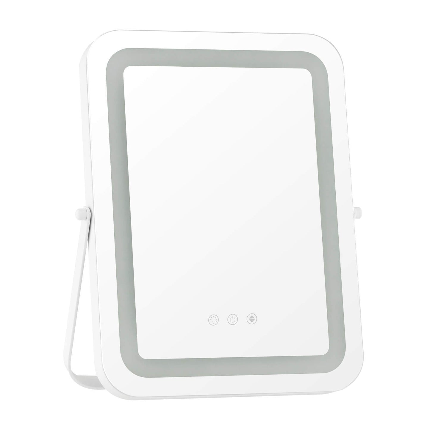 16 x 12 Inch LED Vanity Mirror with 3 Color Modes & Dimmable Lighting for Perfect Makeup - White
