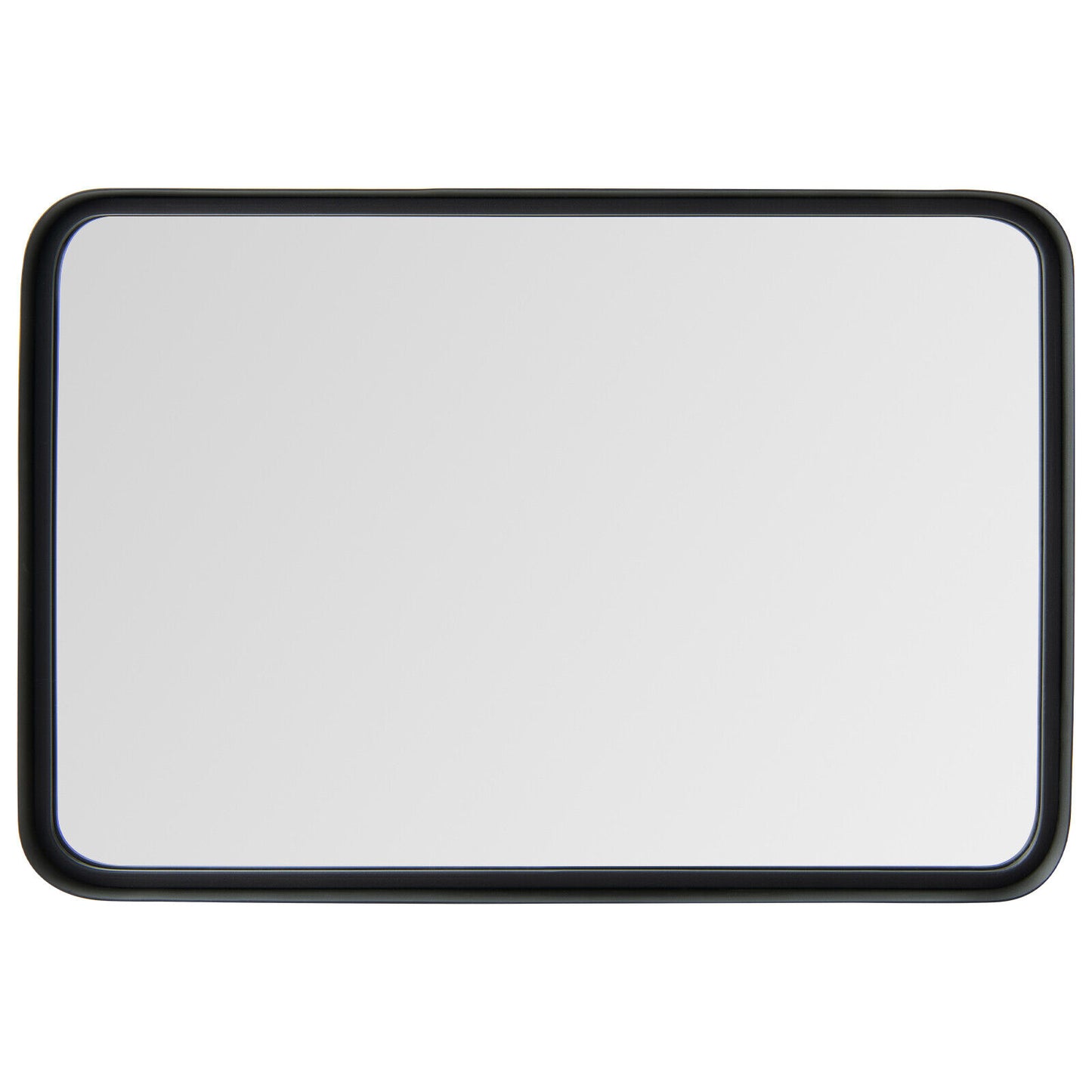 Premium Rectangular Wall-Mounted Mirror with Rust-Resistant Steel Frame - Small