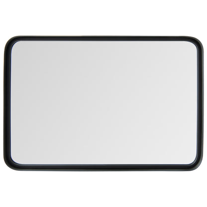 Premium Rectangular Wall-Mounted Mirror with Rust-Resistant Steel Frame - Small