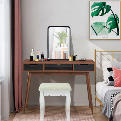 Premium Rectangular Wall-Mounted Mirror with Rust-Resistant Steel Frame - Small
