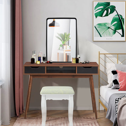 Premium Rectangular Wall-Mounted Mirror with Rust-Resistant Steel Frame - Large