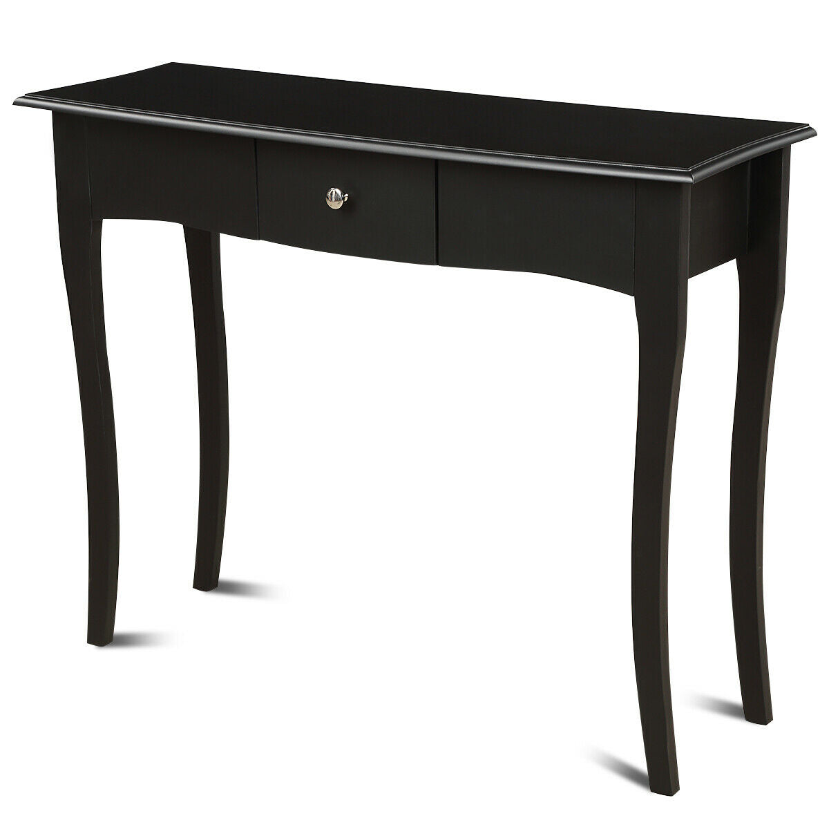 Vintage Inspired Console Table with Drawer Storage for Entryway or Living Room