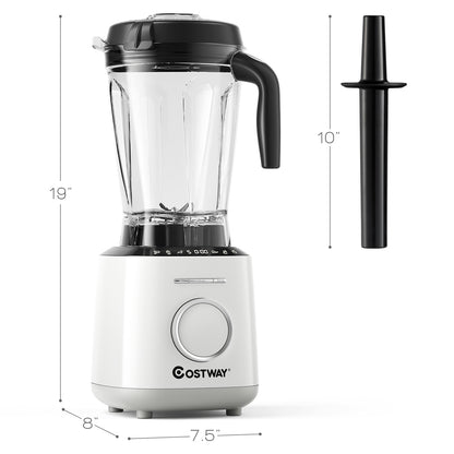 1500W High Performance Blender with 10 Speeds & 6 Pre-Set Programs for Smoothies & More