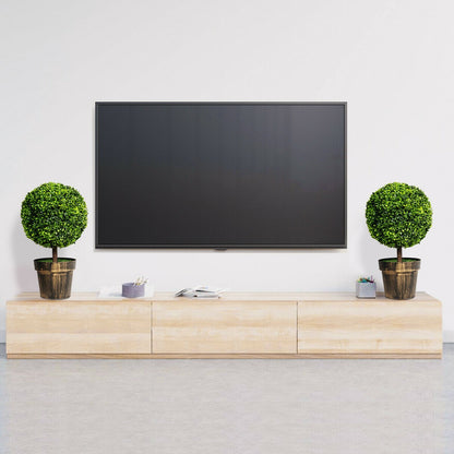Set of 2 - 24 Inch Artificial Boxwood Topiary Ball Trees for Home & Office Décor