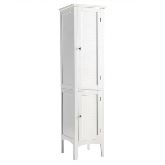 Multi Functional Freestanding Storage Cabinet for Bathroom, Kitchen, and Living Room