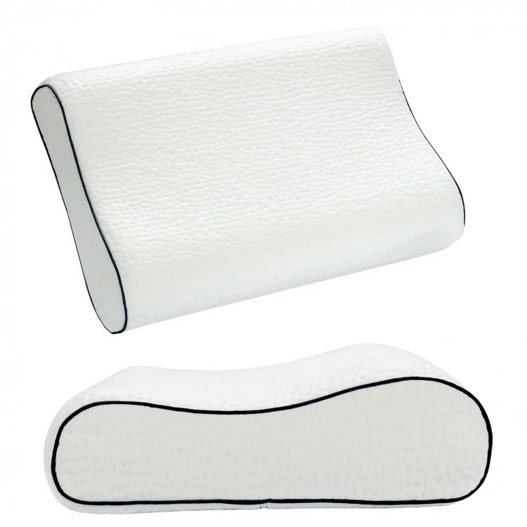 Ergonomic Memory Foam Cervical Pillow for Neck and Shoulder Support