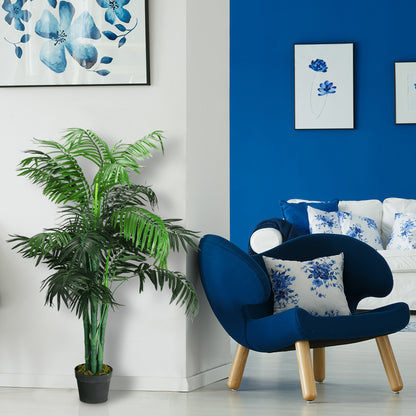 Realistic 3.5 ft. Artificial Areca Palm Tree in a Stylish Basket