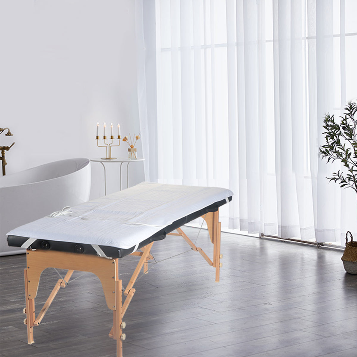 Digital Massage Table Warmer with Auto Overheat Protection and Adjustable Heat Settings
