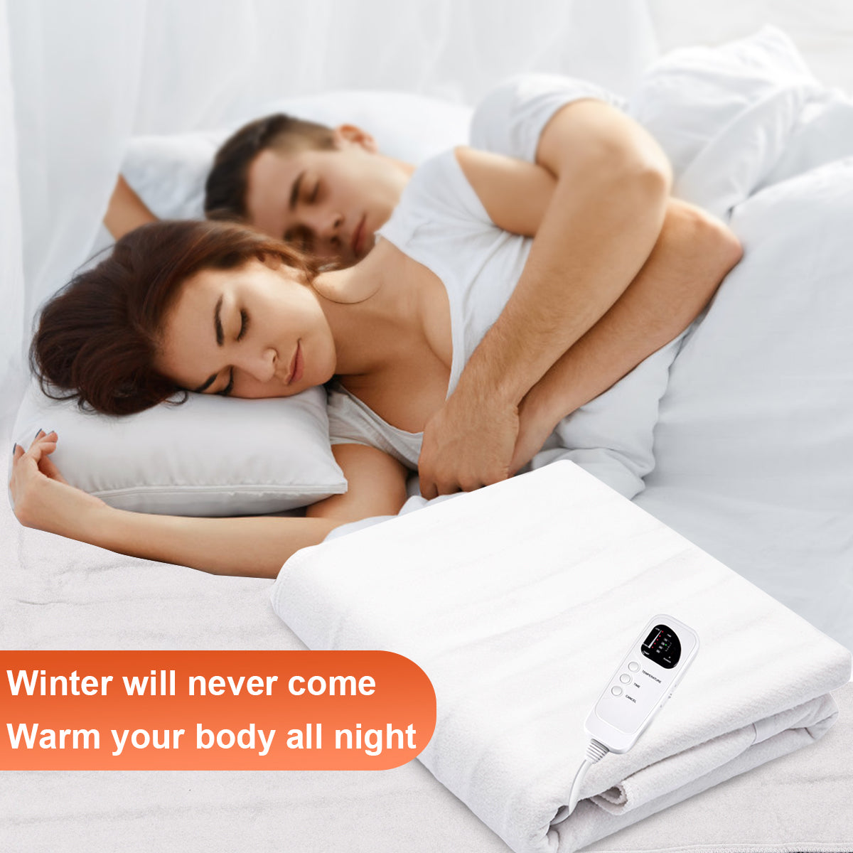 Digital Massage Table Warmer with Auto Overheat Protection and Adjustable Heat Settings