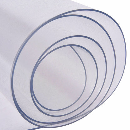Premium 47" x 59" Transparent PVC Chair Mat – Perfect for Hardwood & Tile Floors