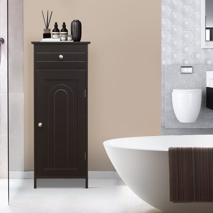 Multi Functional Freestanding Storage Cabinet with Adjustable Shelves