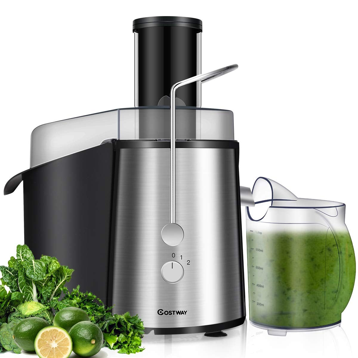 700W Dual Speed Electric Juice Extractor for Fresh Fruit & Vegetable Juicing