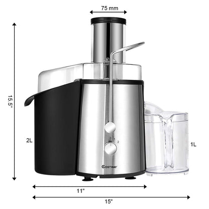 700W Dual Speed Electric Juice Extractor for Fresh Fruit & Vegetable Juicing